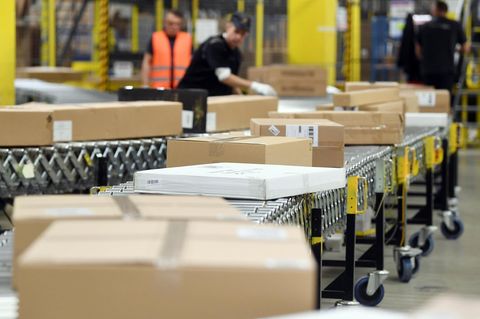 Pakete bei Amazon