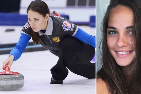 Anastasia Bryzgalova: Russische Angelina Jolie des Curlings begeistert Olympia-Fans