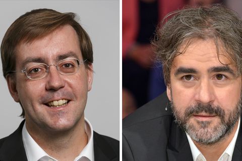 Christian Mihr und Deniz Yücel