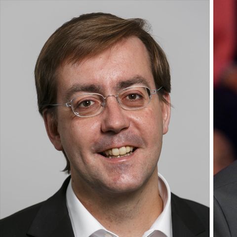 Christian Mihr und Deniz Yücel