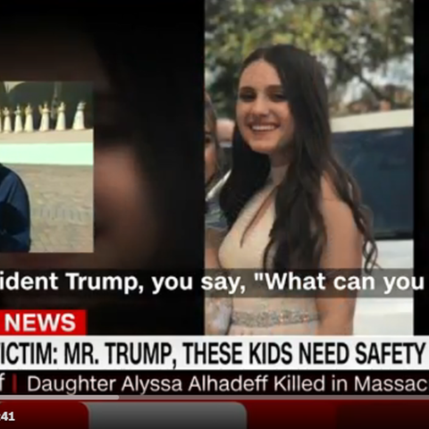 Lori Alhadeff richtet beim Fernsehsender CNN einen emotionalen Aufruf an Donald Trump