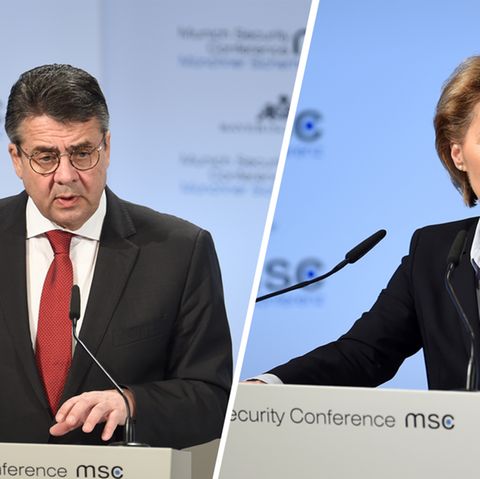 Sigmar Gabriel und Ursula von der Leyen