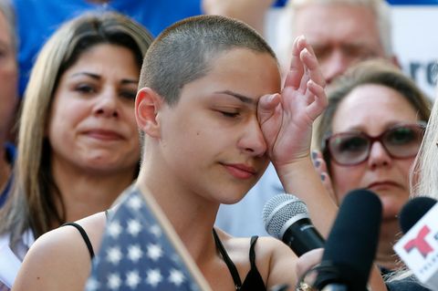 Emma Gonzalez (Schülerin an der Marjory Stoneman Douglas High School)