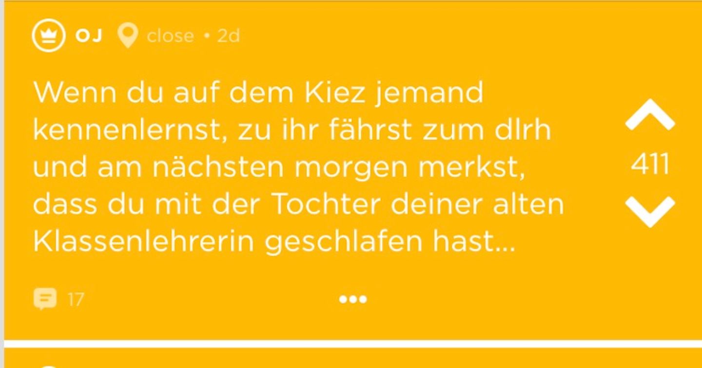 Jodel: Die Horror-Dates aus Hamburg und Umgebung