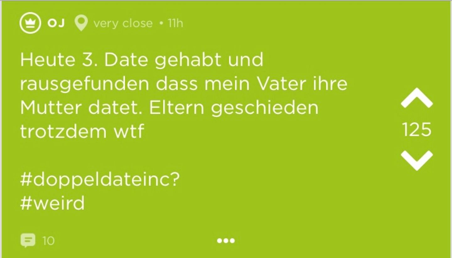Jodel: Die Horror-Dates aus Hamburg und Umgebung