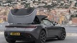 Das Stoffdach des Aston Martin DB11 Volante öffnet sich in nur 14 Sekunden