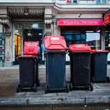 Restmülltonne in Hamburg