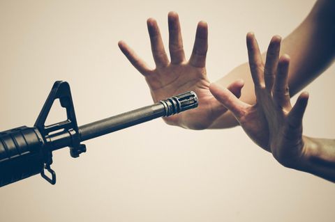 In den USA sind halbautomatische Sturmgewehre frei verkäuflich