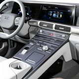 Hyundai Nexo - der große Bildschirm in der Mitte hat eine Diagonale von 12,3 Zoll