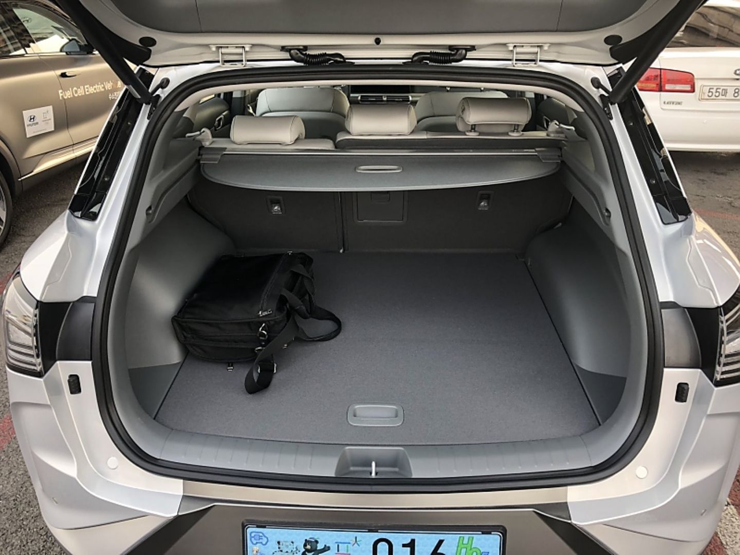 Hyundai Nexo - das Ladevolumen liegt bei stattlichen 839 Litern