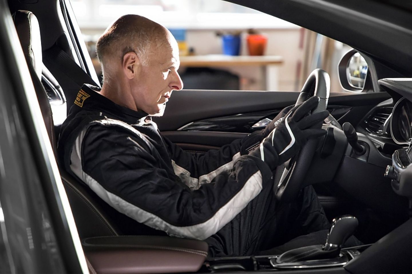 Volker Strycek saß bei Abstimmungsfahrten öfters selbst am Steuer