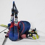 Hoch, die Beine: Die Nordische Kombiniererin Kikkan Randall (r.) jubelt mit Teamkollegin Jessica Diggins aus den USA über Team-Gold