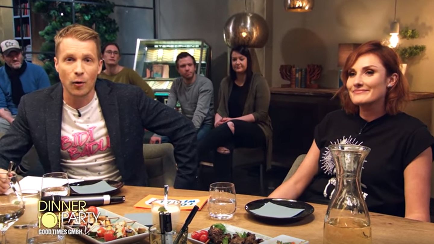 Comedienne Lena Liebkind war zu Gast bei Oliver Pochers "Dinner Party"