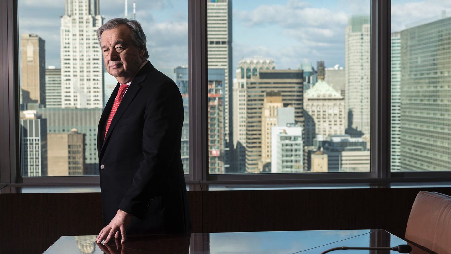 António Guterres: "Wir haben nicht das Recht, das Falsche zu tun"