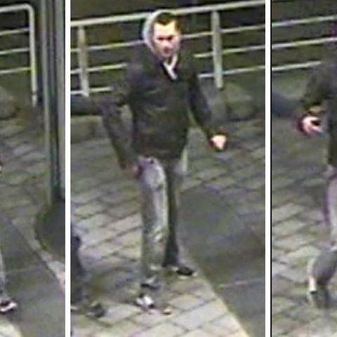 Diese Aufnahmen vom vermissten Liam Colgan entstanden kurz nach 2.20 Uhr am 10. Februar vor dem Gruner + Jahr Verlagshaus