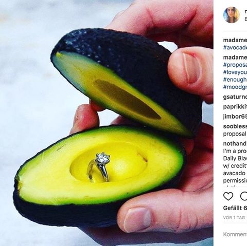 Avocado: Was die Frucht mit Verlobungen zu tun hat.