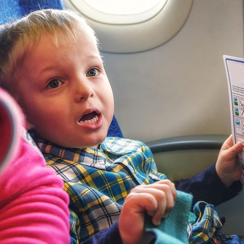 Fliegen mit Kindern