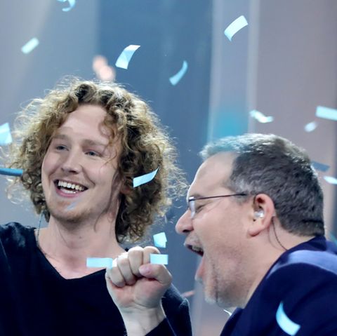 ESC-Vorentscheid: Michael Schulte feiert mit Elton seinen Sieg