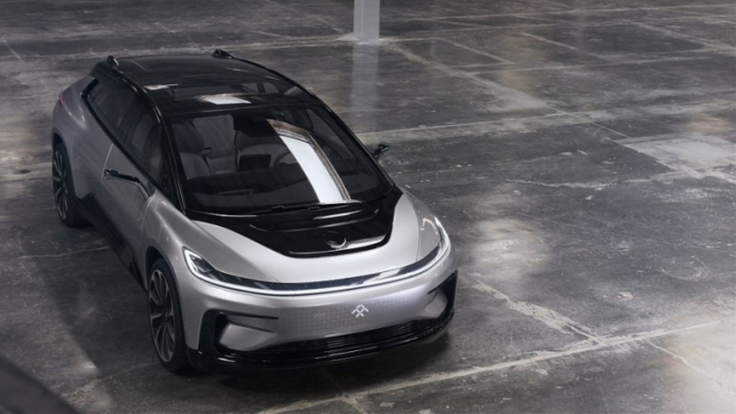 Das Faraday Future 91 wurde im Rahmen der CES in Las Vegas vorgestellt