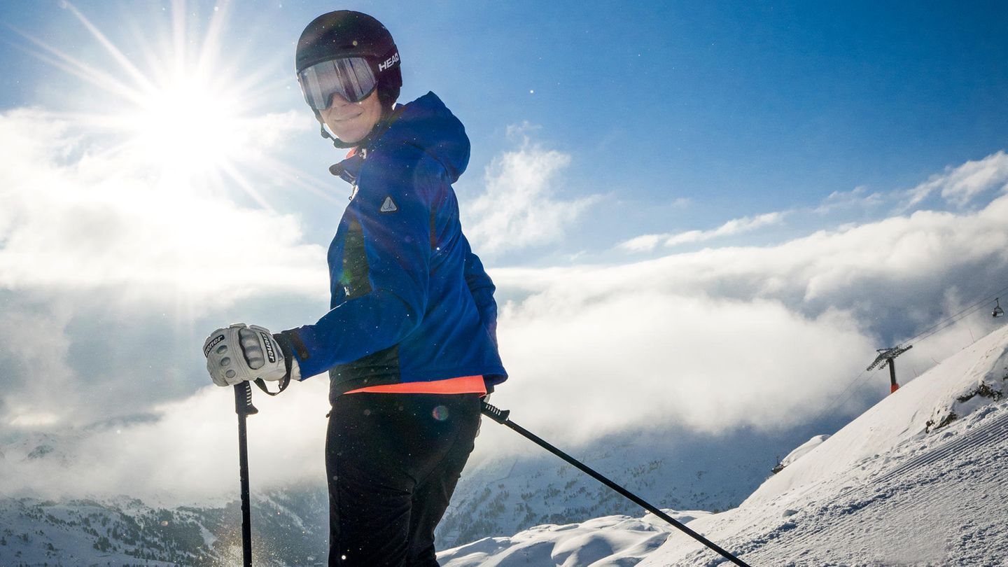 Auf Obertauerns schneesicheren Pisten unterwegs mit Maria Höfl-Riesch