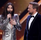 Conchita und Steven Gätjen "Goldene Kamera"