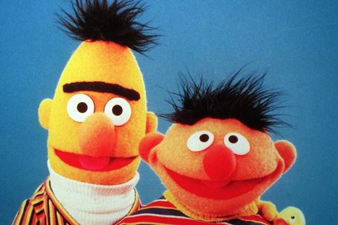 Sesamstraße-Helden Ernie und Bert