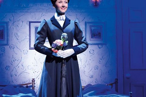 Elisabeth Hübert spielt "Mary Poppins"