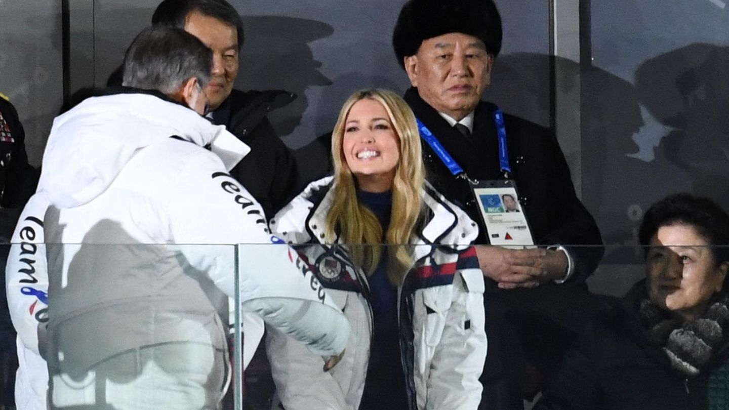 Ivanka Trump bei Schlussfeier in Pyeongchang