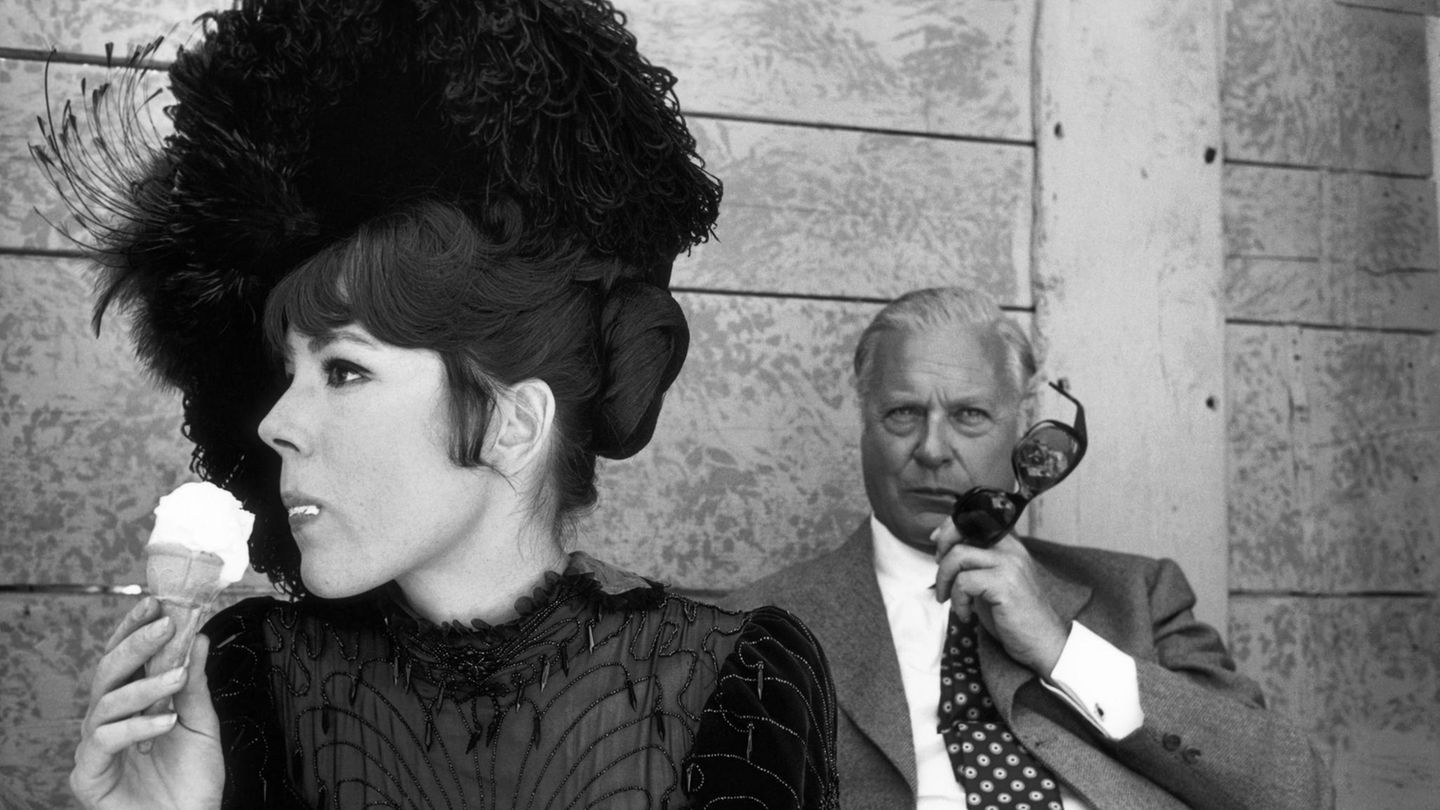 Diana Rigg und Curd Jürgens