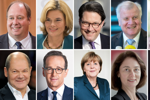 Merkel, Scholz & Co.: Dieses Personal bildet die neue schwarz-rote Regierung