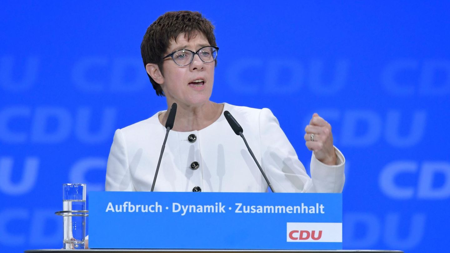 Die neue Generalsekretärin der CDU: Annegret Kramp-Karrenbauer