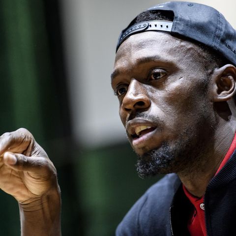Usain Bolt - Fußball - Unicef - Old Trafford