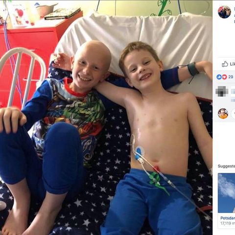 Leo und Oliver sind Brüder – und kämpfen gemeinsam gegen den Krebs