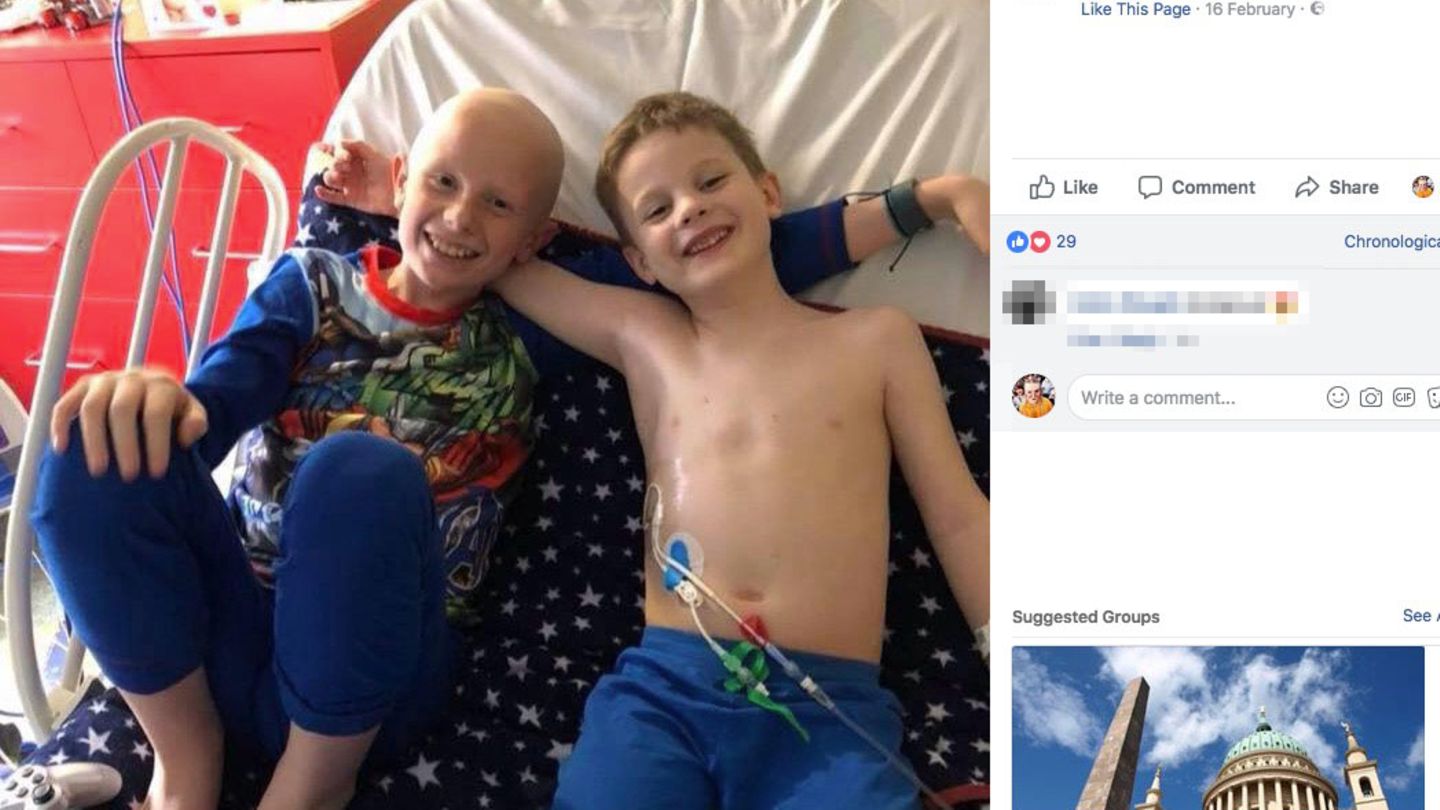 Leo und Oliver sind Brüder – und kämpfen gemeinsam gegen den Krebs