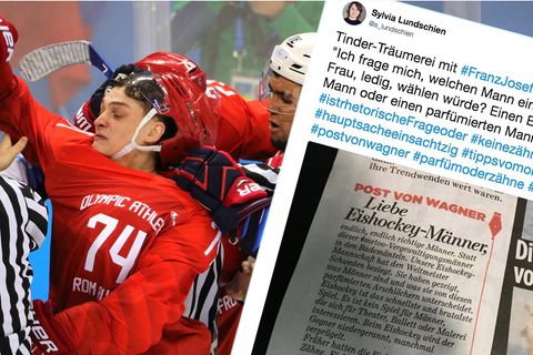 Nur Eishockeymänner richtige Männer?