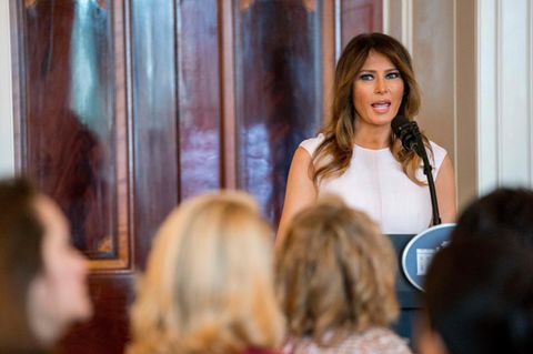 "Sie verdienen eine Stimme": Melania Trump unterstützt Schüler, die schärfere Waffengesetze fordern