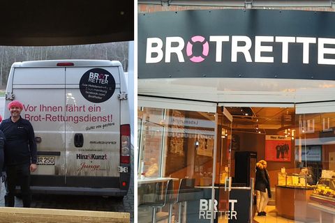 Die "Brotretter" retten Brot vom Vortag