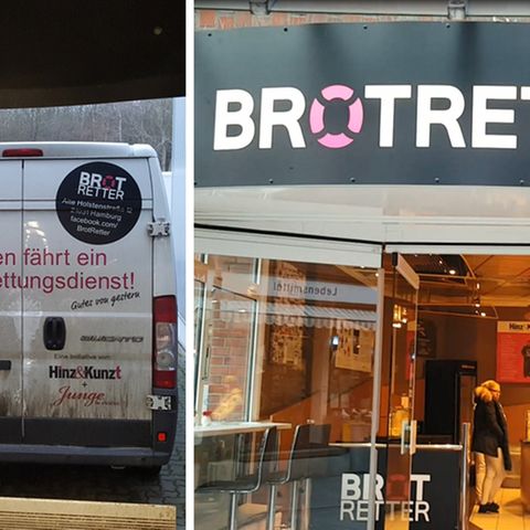 Die "Brotretter" retten Brot vom Vortag