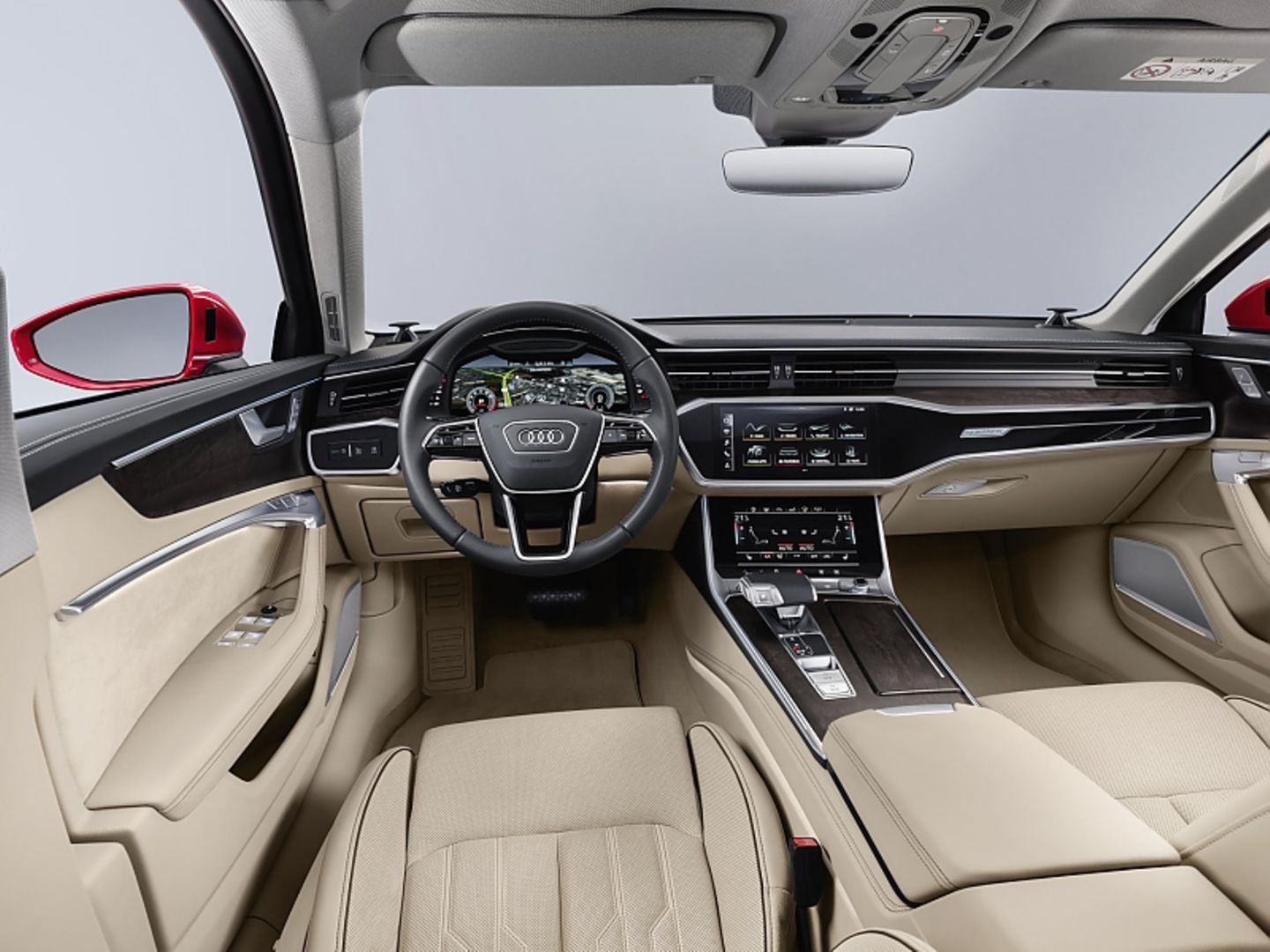 Das Cockpit des Audi A6 2018