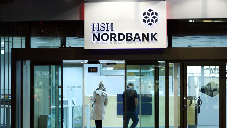 Eingang der HSH Nordbank