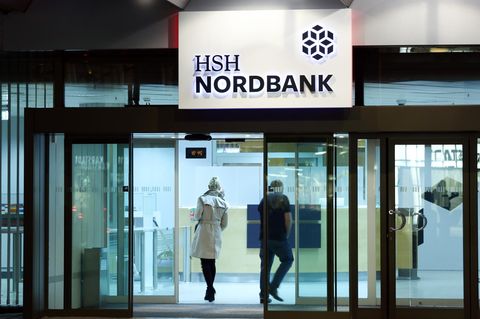 Eingang der HSH Nordbank