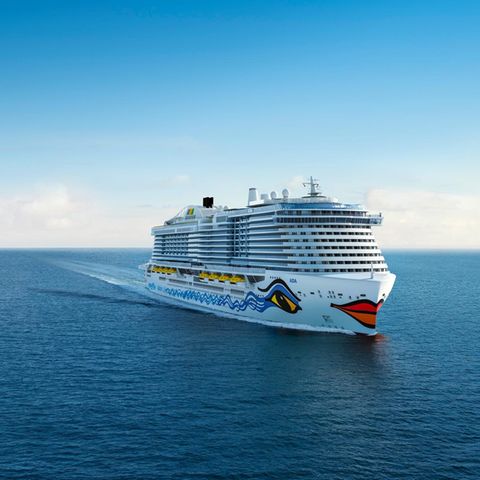 Noch ohne Name: Aida Cruises wird ein drittes LNG-Schiff 2023 in Dienst stellen.