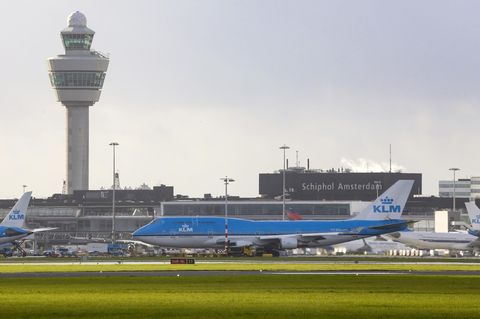 Stromausfall bei KLM in Schiphol
