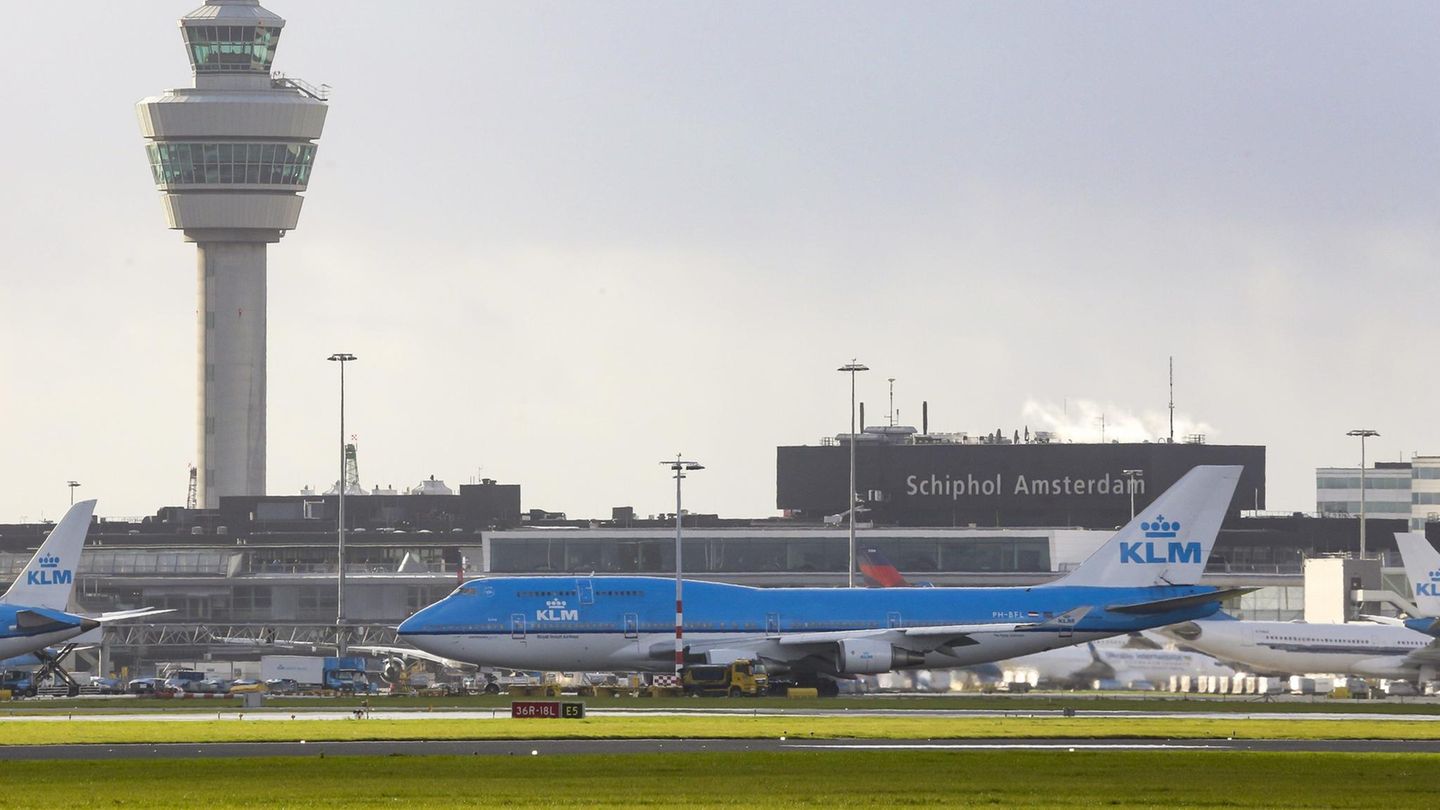 Stromausfall bei KLM in Schiphol
