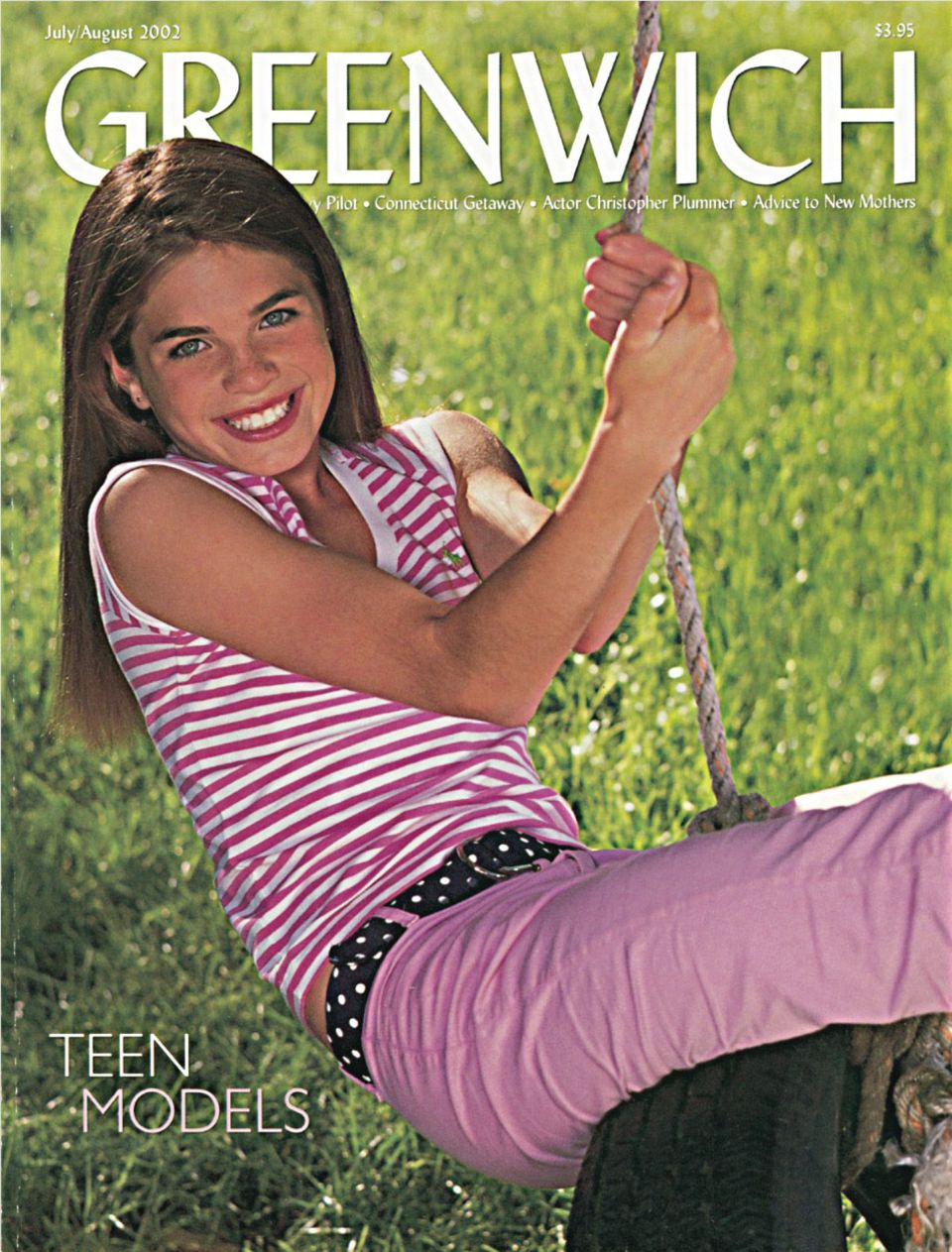 ehemaliges Model: Hope Hicks auf einem Zeitschriftencover, während ihrer Zeit als Model Hope Hicks auf einem Zeitschriftencover, während ihrer Zeit als Model