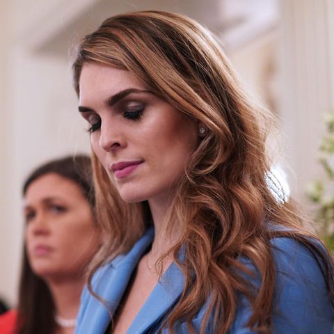 Hope Hicks, 29 Jahre alt, Ex-Model