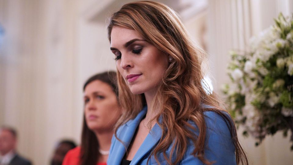 Hope Hicks, 29 Jahre alt, Ex-Model Hope Hicks, 29 Jahre alt, Ex-Model