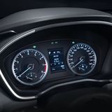 Hyundai Santa Fe 2018 - neutrale, blasse Instrumente