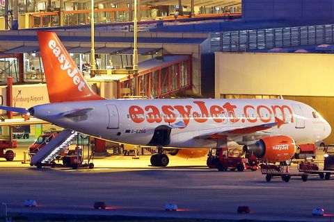 Easyjet am Hamburg Airport