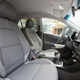 Vorne sind die Raumverhältnisse großzügiger